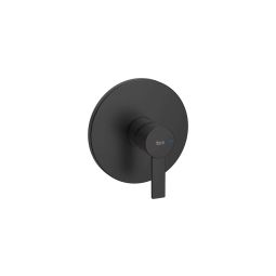 Monocomando para ducha ou banheira para Rocabox sem desviador Teras Matte Black