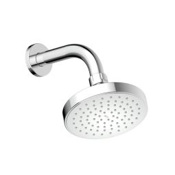 Chuveiro rendondo de parede 120mm Basic Cromado