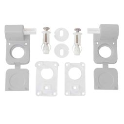 FIXAÇÃO PARA ASSENTO SEM SOFT CLOSE CINZA PLATINA