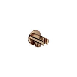 Suporte para ducha com saída de água Rose Gold