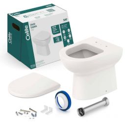 Kit de bacia convencional e itens de instalação Smart