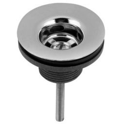 VÁLVULA DE ESCOAMENTO PARA LAVATÓRIO 7/8" UNIVERSAL COM TAMPA PLÁSTICA