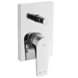 Acabamento para monocomando de banheira e ducha com desviador Noronha