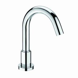 TORNEIRA ELETRÔNICA CORRENTE ALTERNADA LAVÁTORIO MESA BICA BAIXA LOFT-E CROMADO