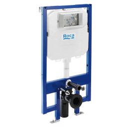 Suporte para instalação em DryWall 80mm com caixa para bacia suspensa