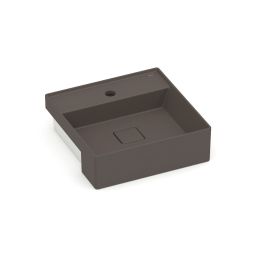 Cuba de semi encaixe 400x400 com mesa Terra T10