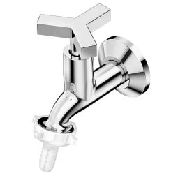 TORNEIRA PARA TANQUE E JARDIM DE PAREDE COM BICO UNIÃO PLÁSTICO UP