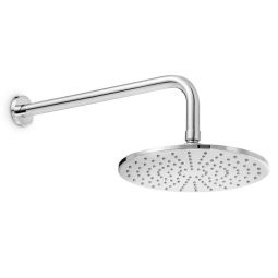 Chuveiro redondo com braço de parede 220mm Life