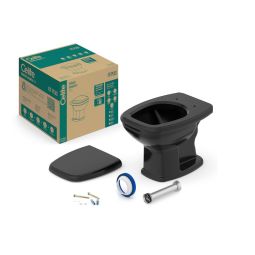 Kit de bacia convencional e itens de instalação Fit