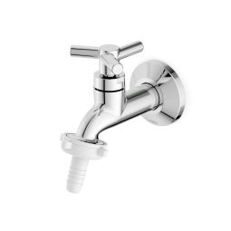 Torneira de parede para tanque e Jardim com bico união plástico Celite One