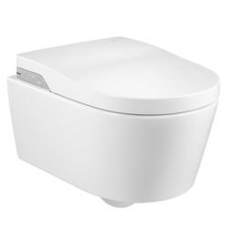 Bacia sanitária suspensa Rimless® com assento eletrônico 220V Inspira Round