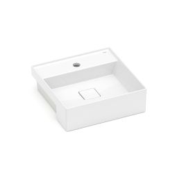 Cuba de semi encaixe 400x400 com mesa Terra T10