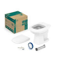 Kit de bacia convencional e itens de instalação City