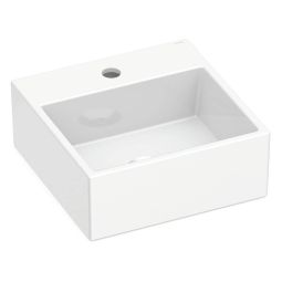 Cuba de apoio 350x350 com mesa Square S2 Portobello branco